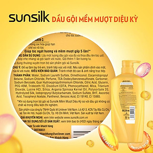 Dầu gội Sunsilk Mềm Mượt Diệu Kỳ 900g