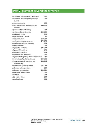Oxford English Grammar Course: Advanced: With Key