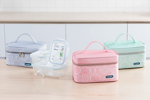 Bộ hộp thuỷ tinh chữ nhật Nikko kèm túi giữ nhiệt Yoshino - Inochi