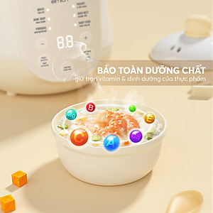 Nồi nấu chậm, nấu cháo, chưng yến 1L Elmich SCE-8524OL - Hàng Chính Hãng