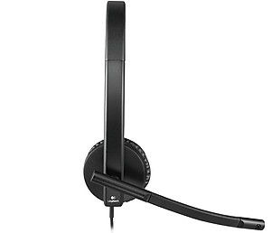 Tai Nghe Có Dây Chụp Tai On-ear Logitech H570e - Hàng Chính Hãng