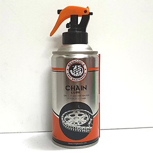 Combo chai bảo dưỡng sên Megacools Chain Lube 300ml và xịt vệ sinh sên Megacools 300ml- chuyên dùng cho xe sên xích trần, sên sích phốt cao su, xe Exciter, Winner, Sirius, mô tô PKL