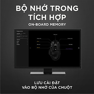 Chuột game hiệu suất cao Logitech G502 Hero RGB Lightsync - Hàng chính hãng