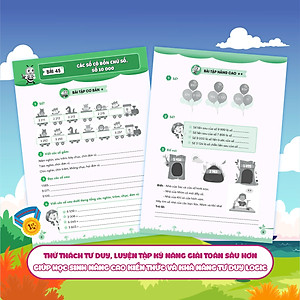 Combo Bổ trợ Toán - Tiếng Việt bài tập cơ bản và nâng cao lớp 3 (4 cuốn)