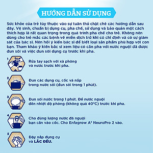 Bộ 6 lon sữa bột Enfamil A2 Neuropro 2 giúp dễ tiêu hóa, hấp thu cho trẻ từ 6-12 tháng tuổi– 800g/lon