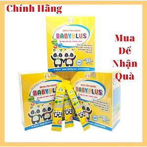 Babyplus - Siro ăn Ngon, Tăng Cân _ Hỗ Trợ Tiêu Hóa _ Tăng Cường Sức Đề kháng (1 Hộp 30 gói)