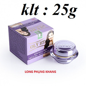 COMBO KEM NGỪA MỤN - TRẮNG DA - NGỪA VẾT THÂM 25g & SỮA RỬA MẶT NGỪA MỤN - TRẮNG DA 70g OLY HT (HÀNG CHÍNH HÃNG) CÓ CHỐNG NẮNG