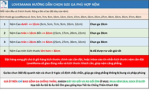 Ga chống thấm trơn 1 màu Xám vải Cotton mềm mại thoáng mát chính hãng