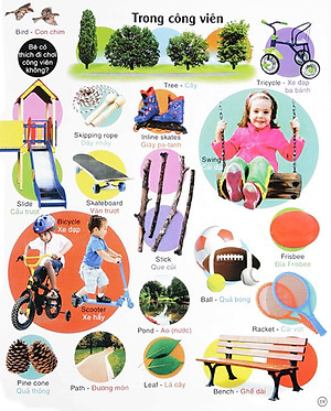 Sách Vừa Học Vừa Chơi - Từ Vựng Tiếng Anh