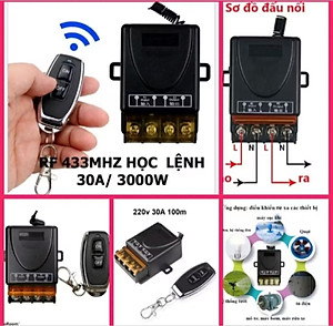 1 BỘ ĐIỀU KHIỂN BẬT TẮT CÁC THIẾT BỊ ĐIỆN NHƯ MÁY BƠM BÓNG ĐÈN TỪ XA QUÁ CHUẨN CHẤT LƯỢNG