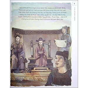 Sách Lịch sử Việt Nam bằng tranh - Vua Lê Đại Hành (bản màu)