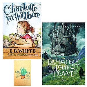 Combo Lâu Đài Bay Của Pháp Sư Howl  và Charlotte Và Wilbur