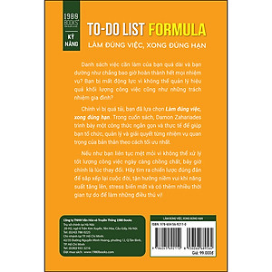 Sách Làm Đúng Việc, Xong Đúng Hạn