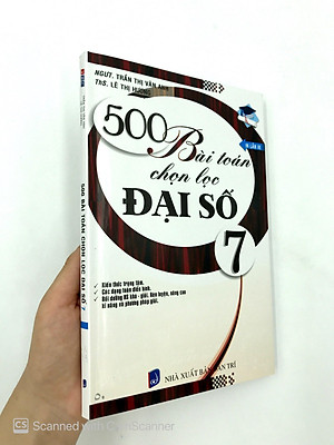 Sách 500 Bài Toán Chọn Lọc Đại Số Lớp 7