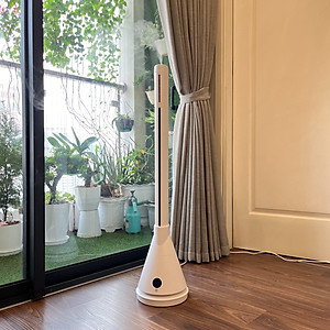 Quạt Làm Mát Và Sưởi Ấm ULTTY SKJ-CR018H, Chất Liệu Sưởi Gốm Ceramic Không Đốt Cháy Oxy, Không Khô Da, Tự Động Tắt Khi Quá Nhiệt - Màu Trắng - Hàng Chính Hãng