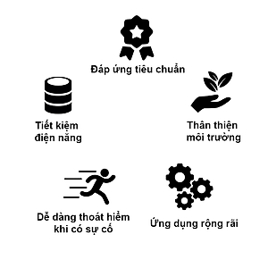 Đèn LED chiếu sáng khẩn cấp Rạng Đông 6W