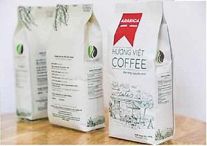 Cà Phê Arabica Rang Mộc Nguyên Chất 500 gram - nguyên hạt