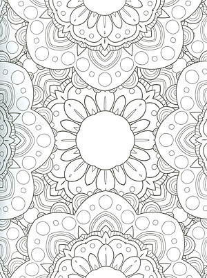Sách Tô Màu Người Lớn - CÁC LOÀI HOA: Tô Màu Cho Cuộc Sống Bình Yên Và Thư Giãn (Adult Colouring Book - Flowers: Colouring For Peace And Relaxation)