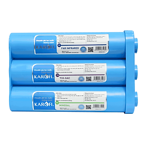 Combo Bộ 10 Cấp Lõi Lọc Đúc Nguyên Khối Karofi SMAX Hiệu Suất Cao HP 6.1 Hydrogen - Hàng Chính Hãng
