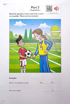 Pre A1 Starters 4 Authentic Practice Tests: Student's Book Without Answers With Audio - FAHASA Reprint Edition