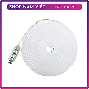 Dây Led Neon RGB Đuổi 5V Điều Khiển Remote và App Điện Thoại