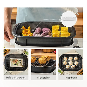 Nồi lẩu nướng đa năng Elmich MCE-3909OL (1250-1500W) - Hàng chính hãng