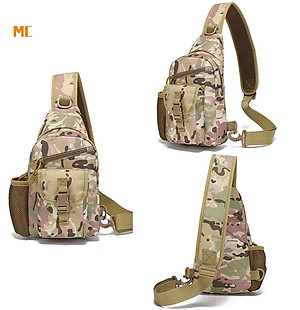 Túi Đeo Chéo Nam Cavan Phong Cách Hàn Quốc, Túi Đeo Trước Ngực Chất Vải Kaki Chống Nước Nhẹ- HÀNG CHÍNH Hãng