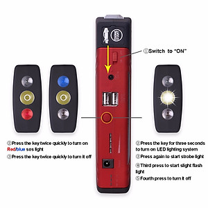 Bộ Kích Điện Ô Tô Kiêm Sạc Dự Phòng High Power TM15 - Hàng Nhập Khẩu
