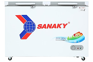 TỦ ĐÔNG SANAKY 280 LÍT VH-3699A2KD ĐỒNG (R600A) (KÍNH CƯỜNG LỰC) - HÀNG CHÍNH HÃNG