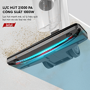 Máy hút bụi cầm tay có dây JETZT X9, lực hút 19000PA, hàng chính hãng