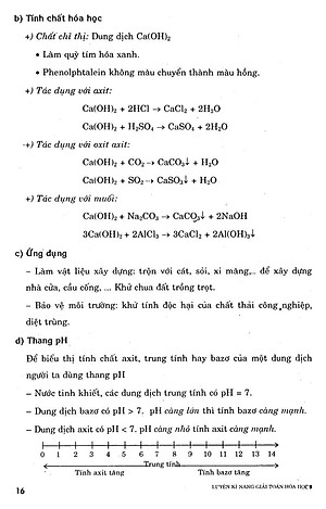 Sách Luyện Kỹ Năng Giải Toán Hóa Học 9