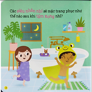 Sách Lift-The-Flap - Lật Mở Khám Phá-Bé Ngăn Nắp, Đi Ngủ Đúng Giờ