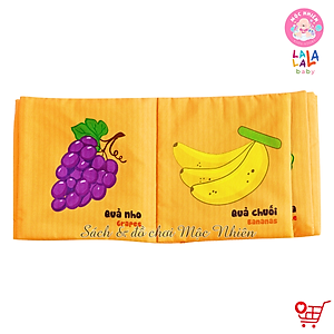 Sách Vải Đa Tương Tác Kích Thích Thị Giác Cho Bé Sơ Sinh My Very First Book - Lalala Baby (Nhiều chủ đề)