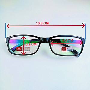 Kính đọc sách gọng nhựa dẻo tròng kính chống ánh sáng xanh phù hợp cho nam và nữ