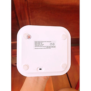 Đèn để bàn chống cân 4in1 (đèn, ngăn đựng bút, giá điện thoại, sạc usb) - Hàng chính hãng ( Giao màu ngẫu nhiên)