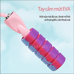 Dây Nhảy Không Dây Có Bóng Lớn Giảm Cân Tập Thể Dục Tiện Lợi Trong Không Gian Hẹp Với Tay Cầm Chống Trượt - HÀNG LOẠI 1 - CHÍNH HÃNG MINIIN