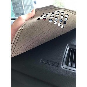 Thảm Taplo xe Toyota Altis (2009-2014), (2015-2020) da vân Carbon cao cấp