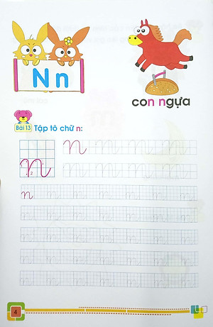 Tủ Sách Bé Vào Lớp 1 - Bé Tập Tô Và Làm Quen Với Chữ Cái (Tập 2)(Tái Bản)