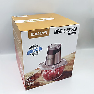 Máy Xay Thịt 2 Lưỡi Dao Kép DAMAS KF-260 (2 Lít - 300W) - Hàng Chính Hãng