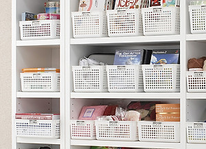 Rổ đựng đồ đa dụng Inomata size A4 - Hàng nội địa Nhật Bản (#Made in Japan)