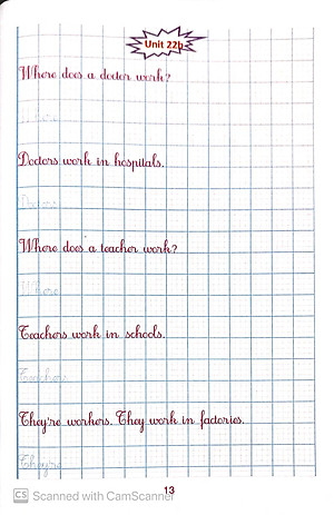 Sách Luyện Viết Tiếng Anh Trình Bày Trên Giấy Ô Li Dành Cho Học Sinh Lớp 4 Tập 2