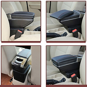 Hộp tỳ tay ô tô,xe hơi cao cấp dùng cho xe Hyundai i10 JDZX-i10