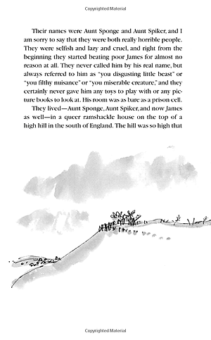 Sách James and the Giant Peach (Roald Dahl, Illustrated by Quentin Blake)