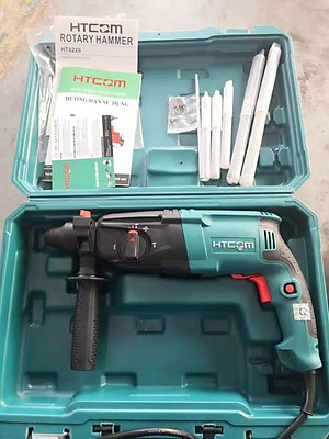 MÁY KHOAN ĐỤC BÊ TÔNG 3 CHỨC NĂNG HTCOM HT8226 (800W)- HÀNG CHÍNH HÃNG
