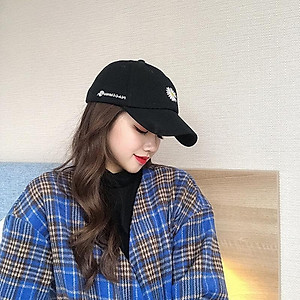 Mũ lưỡi trai- họa tiết hoa 3D