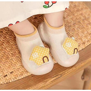 Giày Tập Đi Cho Bé Trai Bé Gái Từ 6 Tháng Đến 3 Tuổi Đế Mềm Chống Trơn Trượt Giày Bún Tập Đi Phong Cách Hàn Quốc G76