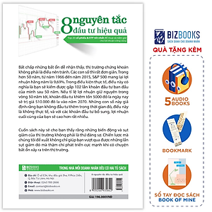 Sách - 8 Nguyên Tắc Đầu Tư Hiệu Quả: Top 20 cổ phiếu & ETF tốt nhất để mua và nắm giữ cho lợi nhuận vững vàng
