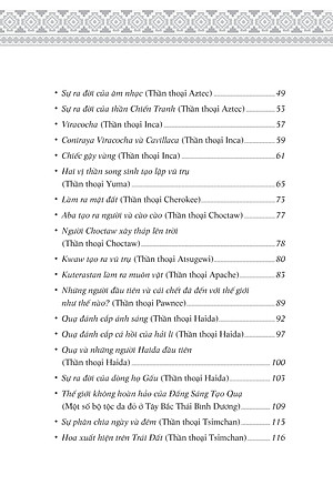 Thần Thoại Người Da Đỏ