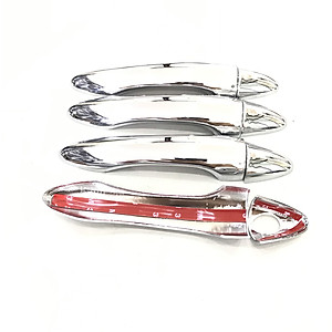 Ốp tay nắm + hõm cửa xe KIA Cerato 2016-2018 mạ Crom