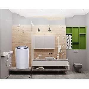 Máy giặt mini siêu bền giặt mạnh có chức năng vắt khô giặt tối đa 7 kg